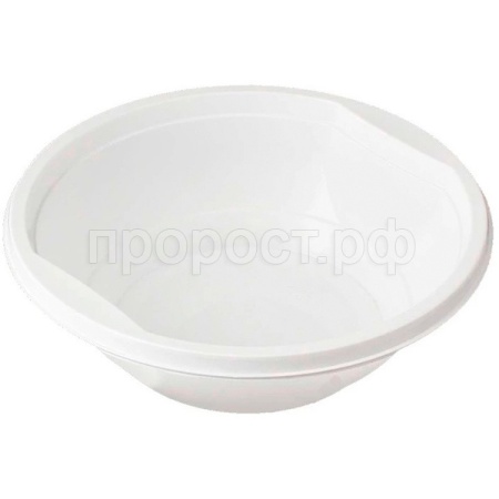 Тарелка суповая 0,500мл (50шт) белый ПП СтП /ПОС26271 Выведено