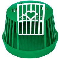 Переноска д/грызунов пластиковая 16*11см изумрудная/5шт/РПГ02/Евро 