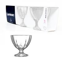 Креманки для мороженого "МАЛЬДИВЫ" 3шт 300мл /H5127/4шт/LUMINARC