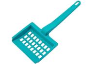 Совок для кошачьего туалета 12,5*27*2см бирюза/2800бирюз/Дарэлл