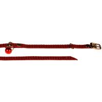 Ошейник капрон 12мм с бубенчиком 22-28см/00212013/Каскад