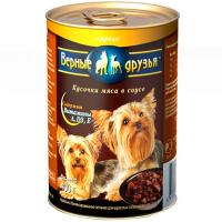 Корм для собак Верные друзья 415гр  СОУС для мал.пород курица Корм для собак Верные друзья 415гр  СОУС для мал.пород курица