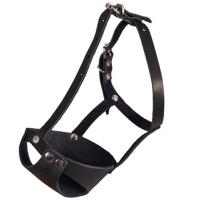 Намордник кожа цельнокроеный Французский Бульдог/04017012/Каскад