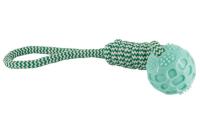 Игрушка с Мяч резиновый на веревке 30см/27799396/Каскад