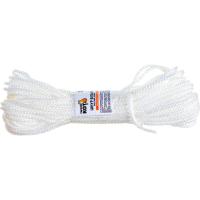 Шнур бельевой 20м жесткий высокопрочный белый 082293 Шнур бельевой 20м жесткий высокопрочный белый 082293