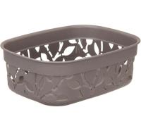 Коробка для хранения ФЛОРА 1л французский серый М2360