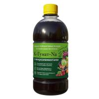 Гумат калия/натрия с микроэл. 0.5л 6шт Сила Жизни