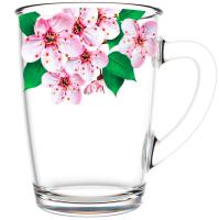 Кружка Живая природа Сакура 300мл/334-Д  Кружка Живая природа Сакура 300мл/334-Д