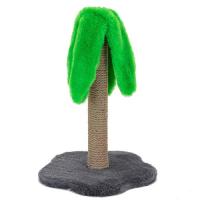 Когтеточка ЧИП Столбик пальма джутовый 35*35*50см дымчатый/8311/Дарэлл