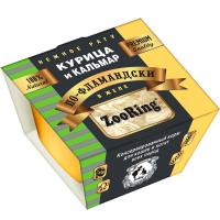 Кошки ZooRing рагу желе курица/кальмар по-фламандски д/кошек и котят ж/б 75гр/12шт/521688