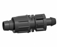 Полив КЛ Фитинг Лента-ПНД с поджим гайкой б/резинки 3001700 /100шт /Виола