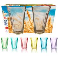 Набор стаканов Скандинавский стиль Микс 250мл (2шт) /785/2-Н5/Н7 /10шт/ДК