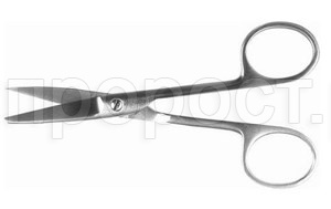 Ножницы 140мм прямые, 1 остроконечный Ножницы 140мм прямые, 1 остроконечный