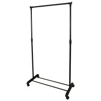 Вешалка напольная на колесах 80*43*94-150см окраш.металл 311403 /6шт/Рыжий Кот