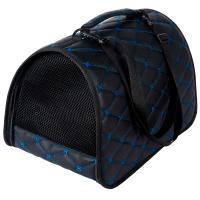 Сумка-переноска жесткая Карбон №1 черно-син./04615-8/2/Ксоди Сумка-переноска жесткая Карбон №1 черно-син./04615-8/2/Ксоди