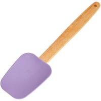Лопатка силиконовая 28*6,5см лавандовый AK-6079S /200шт/ Alpenkok 