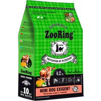 Собаки ZooRing Mini Exigent телятина/рис/тыква д/взр.собак мини пород 10кг/316193