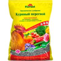 Куриный перегной 10кг Florizel гранулы 1шт 
