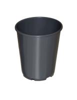 Горшок для рассады 3л черный литье 16*19,5см 07173