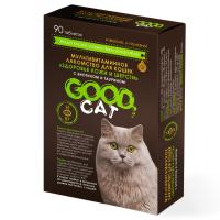 Витамины ГУД КЭТ для кошек здоровье шерсти и кожи 90 таблеток