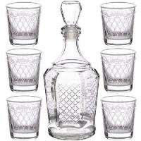 Набор д/вина Винтаж 7 пр. (графин+6 стаканов) /1232-Г /4шт/ДК