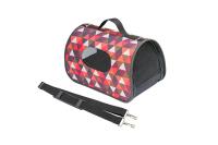 Сумка переноска Променад №1 жесткая с карманом 36,5*22*22см/90021/Дарэлл