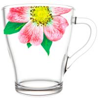 Кружка Живая природа Китайская Роза 250мл /1649-Д /20шт/ДК