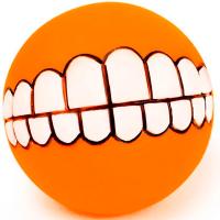 Игрушка с Мяч улыбашка 7см ИС-42 оранжевый