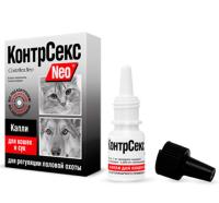 Гормональный препарат КонтрСекс NEO капли для кошек и сук 2мл Гормональный препарат КонтрСекс NEO капли для кошек и сук 2мл