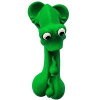Игрушка с Лягушка зеленая на косточке каучуковая 18см/C6487/ЗР Игрушка с Лягушка зеленая на косточке каучуковая 18см/C6487/ЗР