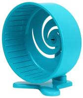 Игрушка д/грыз Колесо D140 литое с подставкой бирюзовое/3143/Дарэлл