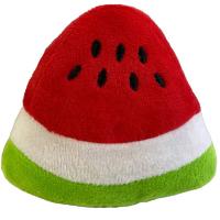 Игрушка с Долька арбуза плюшевая с пищалкой 11см/C0137/ЗР Игрушка с Долька арбуза плюшевая с пищалкой 11см/C0137/ЗР