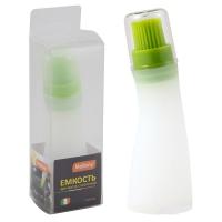 Емкость д/масла с кисточкой CAPACITA (силикон,пластик) 4*13см/12шт/001797/Mallony