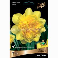 Нарцисс Махровый Ван Сион* (густомахровый, ярко-жёлтый, 3шт, 12/14) 833066