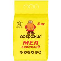 Мел кормовой ДОБРОЖИЛ 5кг/4шт/208шт