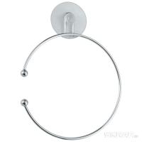 Держатель д/полотенца ElLINE 14*17*1,5см металл. на присоске 312055/ 24/48шт/Рыжий Кот