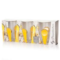 Набор стаканов Снэп (3шт) 260мл желтый 41632B/Y /12шт/ Pasabahce
