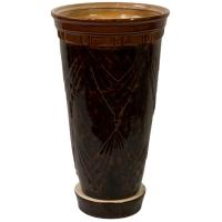 Мирида кашпо декор.1 сорт коричн