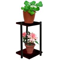 Полка №2 мебельная для цветов ВИНТЕР 2 горш. ЛДСП 23*23*h36см