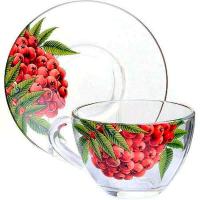 Чайная пара Живая природа. Рябинка/337-Д   Чайная пара Живая природа. Рябинка/337-Д