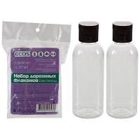 Набор дорожных флаконов(2шт*80мл) Easy travel mini /12шт/006956/ Ecos