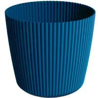 Кашпо Milly Round 21,5л 34,2*30см синий DMI350-309U 