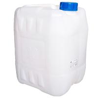 Канистра 20л Евро ТНП с мерной шкалой белый /5шт/Рад