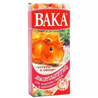 Лакомство д/грыз Вака д/морских свинок и шиншил Овощи+Фрукты 150г/18шт/83912/Биосфера