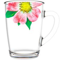 Кружка Живая природа Китайская роза 300мл/334-Д  Кружка Живая природа Китайская роза 300мл/334-Д
