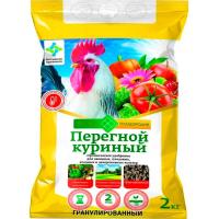 Куриный перегной 2кг Долина Плодородия гранулы 10шт 