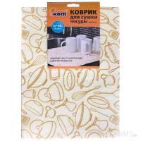 Коврик д/сушки посуды 31*46 нетканка 003961/12шт/Рыжий Кот