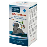 Капли Успокоительные Ветспокоин для средних и крупных пород собак 75мл Капли Успокоительные Ветспокоин для средних и крупных пород собак 75мл