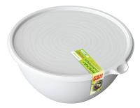 Миска-салатница Риччи набор 2шт(2л,3,2л) светло-серый С862СЕР /12шт/Мартика