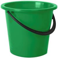 Ведро 8л Ромашка зеленый 02012